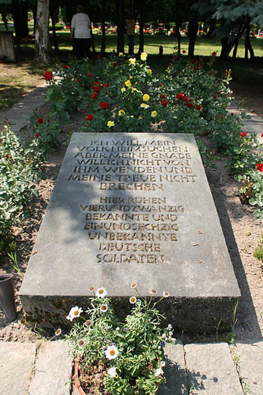 Mass Grave German Soldiers