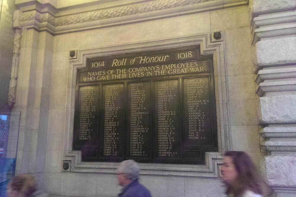 Gedenktekens Waterloo Station #2