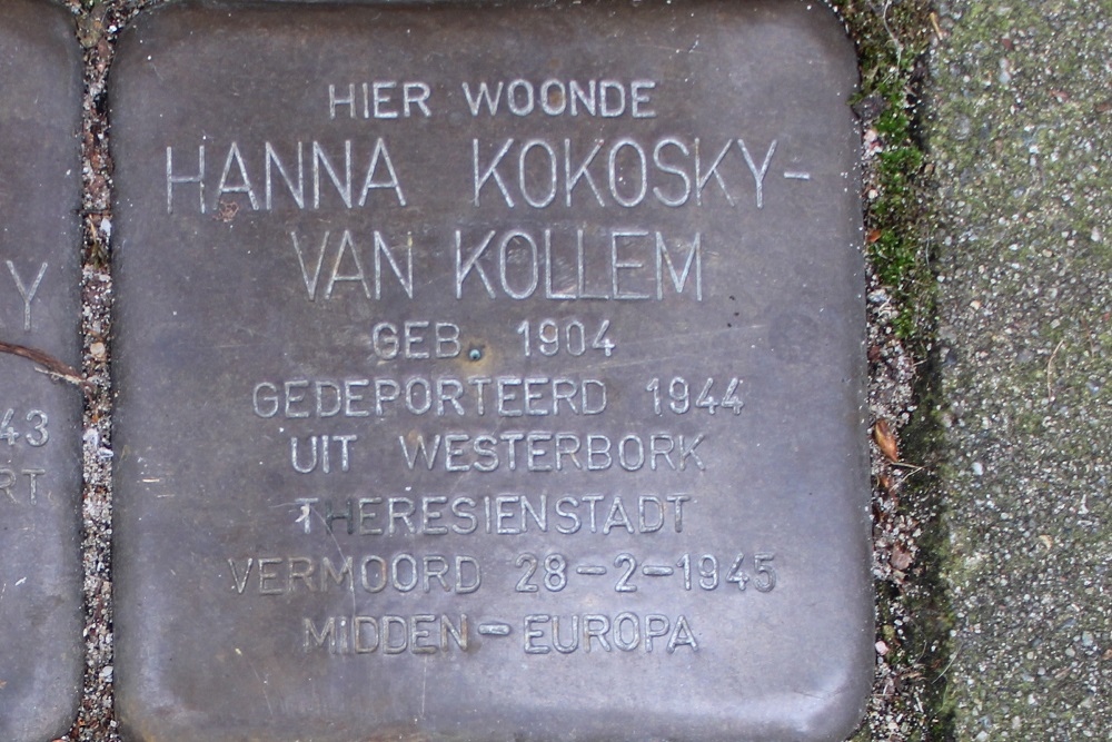 Stolpersteine Rooseveltlaan 107 #3