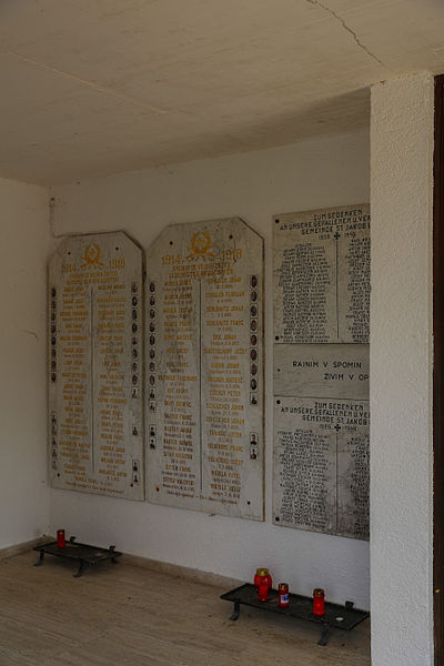 Oorlogsmonument Sankt Jakob im Rosental