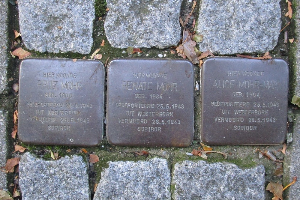 Stolpersteine Burgvlietkade 79 #2