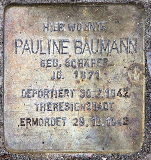 Stolpersteine Leonhardtstraße 5 #3