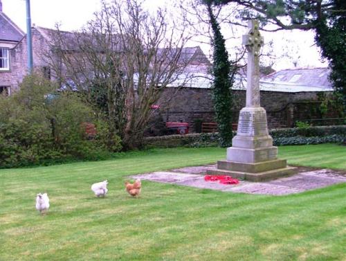 Oorlogsmonument Bardon Mill #1