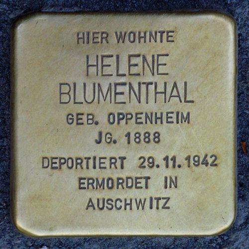 Stolpersteine Berliner Allee 83 #2