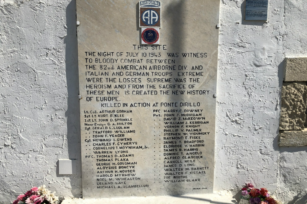 82nd Airborne Monument Ponte Dirillo #2