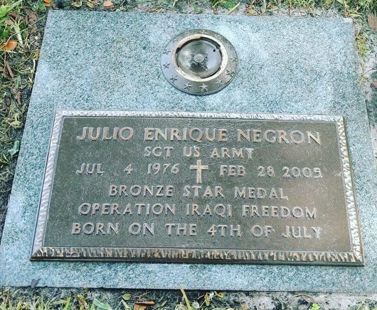 American War Grave Lauderdale Memorial Park #1