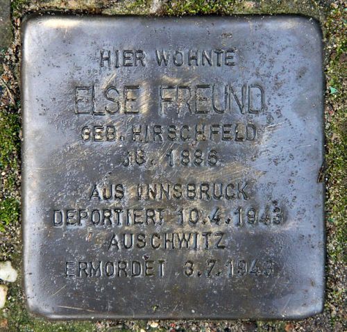 Stolpersteine Knappenpfad 7 #2