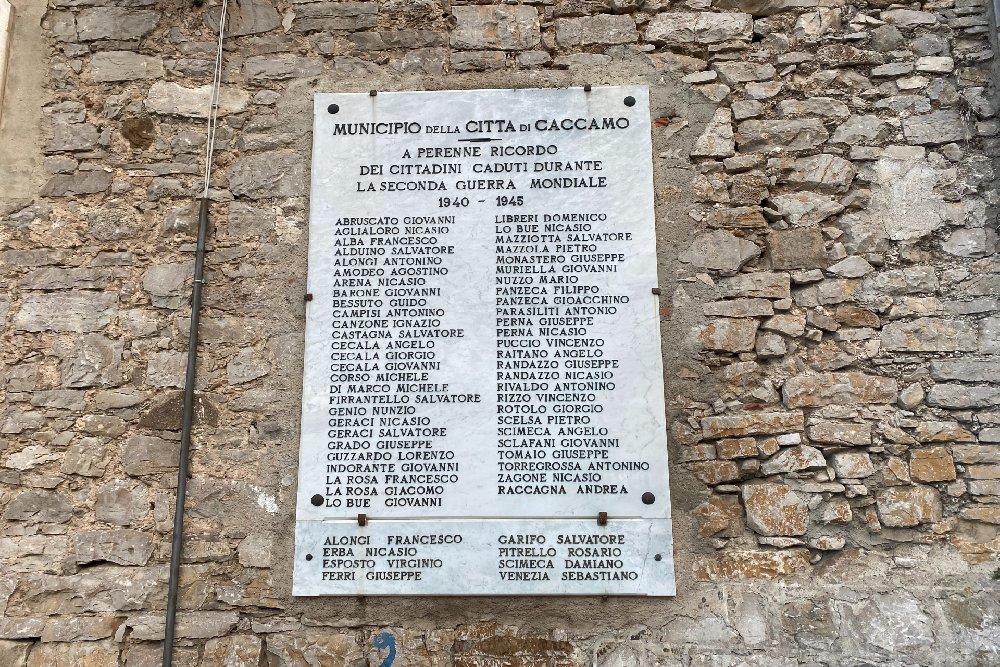 Plaquettes Italiaanse gesneuvelden #2
