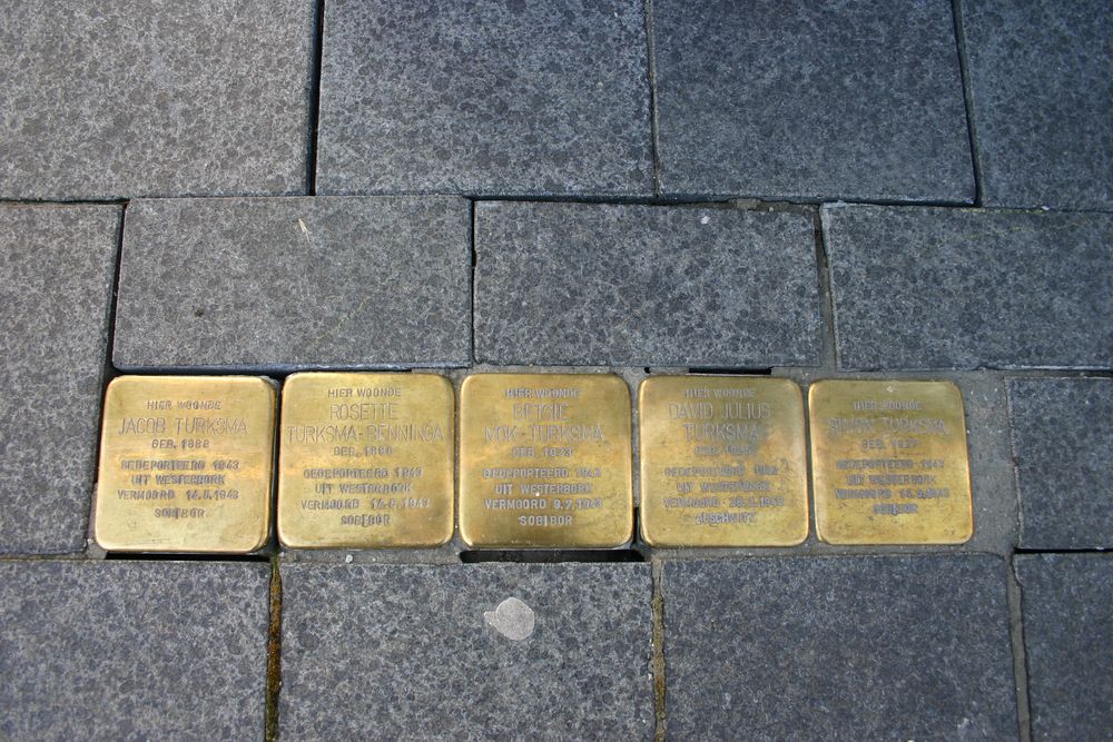 Stolpersteine Kerkstraat 3