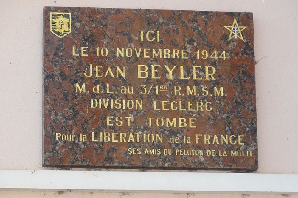 Gedenkteken Jean Beyler #1