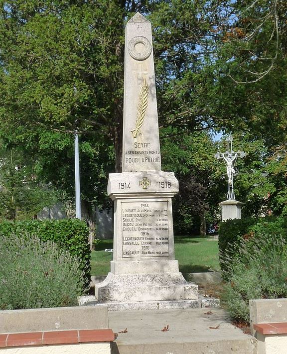 World War I Memorial Seyre