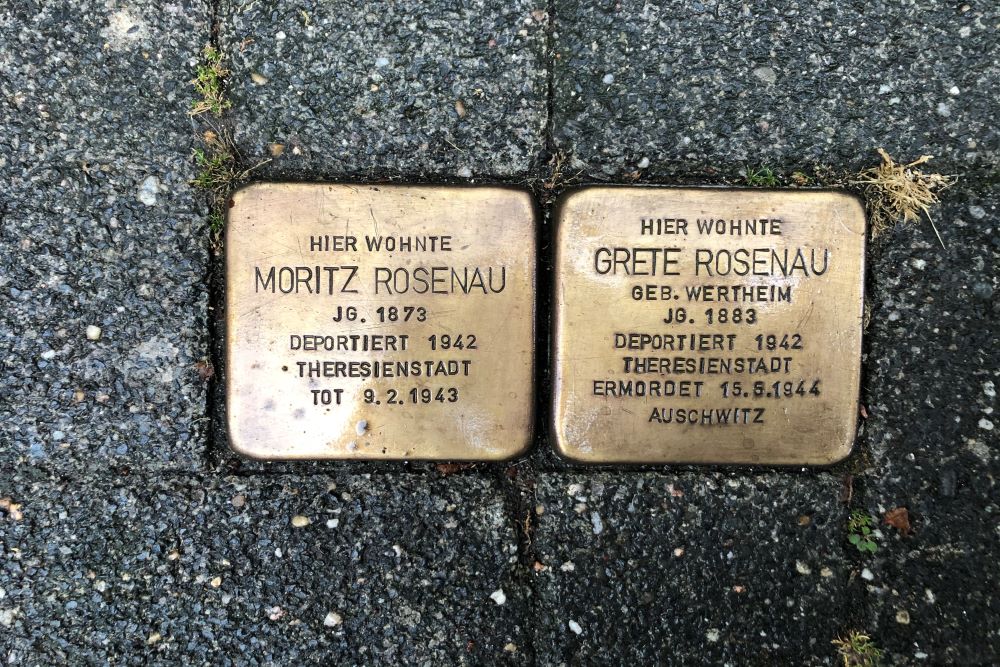 Stolpersteine Adolfsallee 16 #1