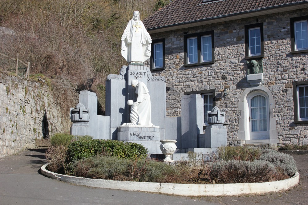 Oorlogsmonument Cliche de Bois Leffe Dinant	 #1