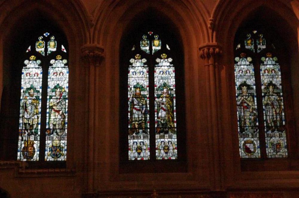 Remembrance Windows Wells Cathedral #1