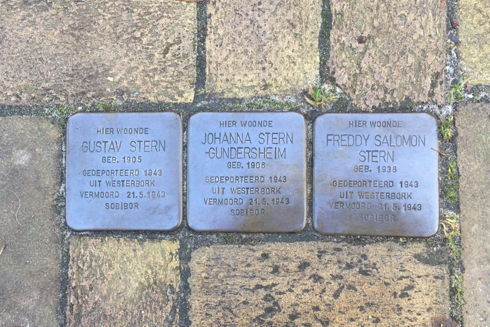 Stolpersteine Heuvellaan 12