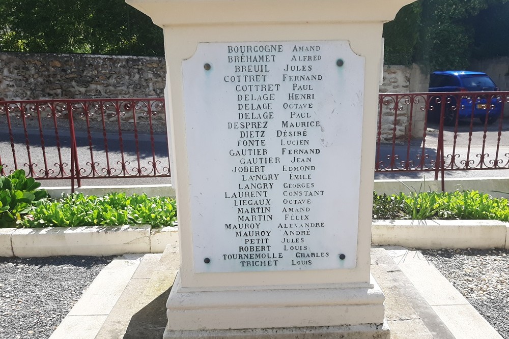 War Memorial Mézy-Moulins #2