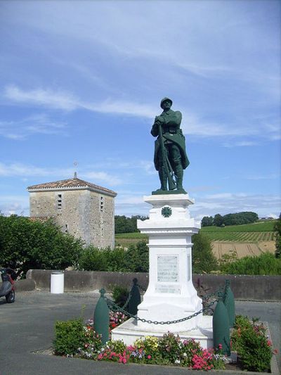Oorlogsmonument Saint-Sorlin-de-Conac #1