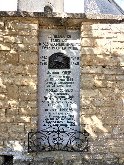 War Memorial Heinstert #5