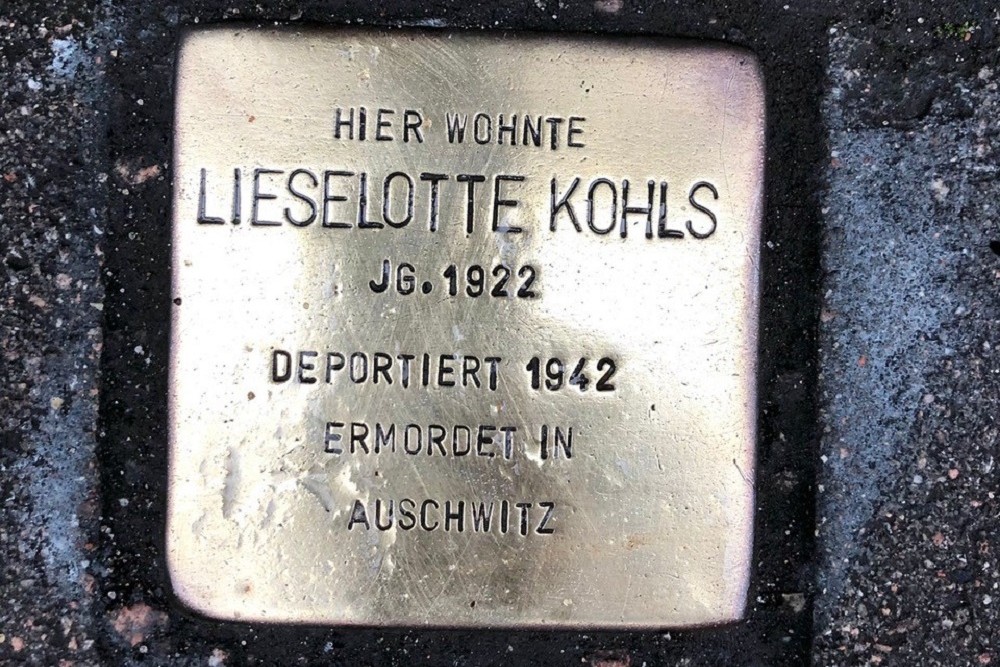 Stolperstein Sedanstrae 22