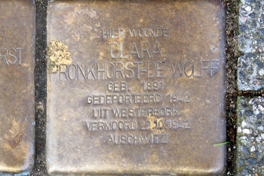 Stolpersteine Van der Vennestraat 95 #4