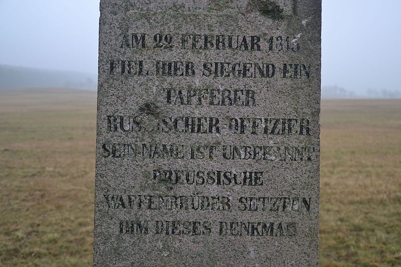 Memorial Russian Officer