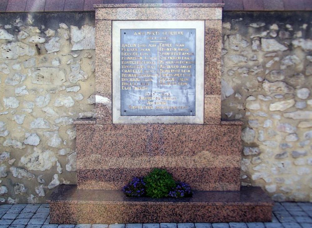 Oorlogsmonument Auriac-sur-Dropt #1