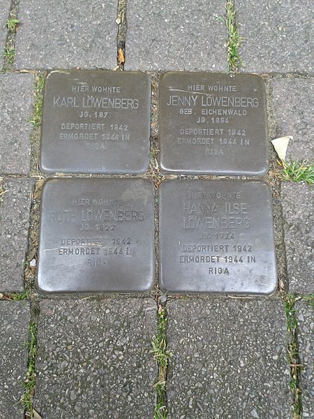 Stolpersteine Marktstrae 5 #1