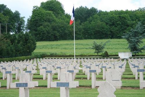 Franse Oorlogsbegraafplaats Crouy-Vauxrot #2