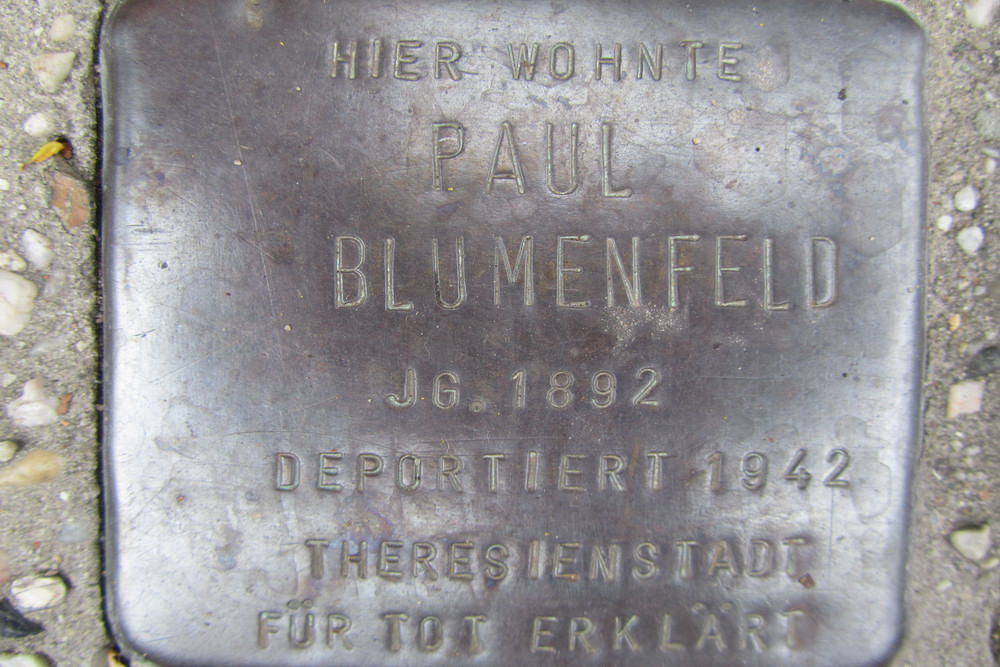 Stumbling Stones Robert-Heuser-Straße 3 #4