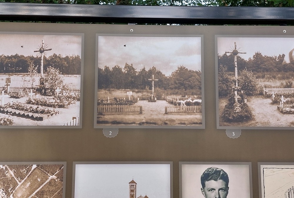 Information Board War Graves At NEBO 1944-1945 #4