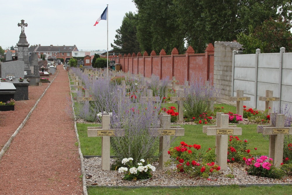 Franse & Belgische Oorlogsgraven Gravelines #2