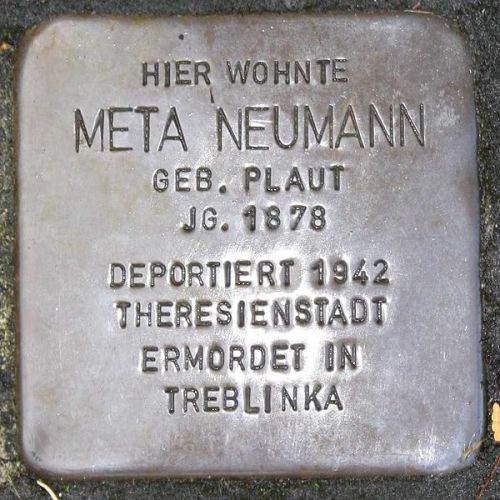 Stolpersteine Augustastrae 54 #1