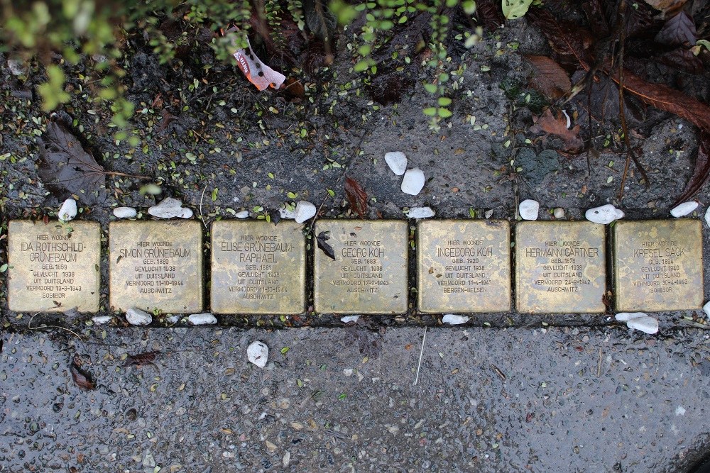 Stolpersteine Dokter Welfferweg 40 (was Kerkdijk 46)