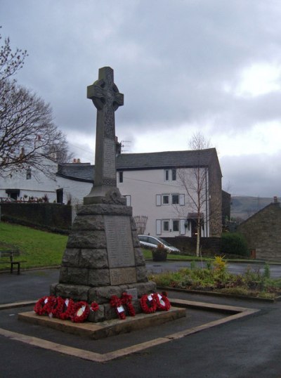 Oorlogsmonument Tintwistle #1