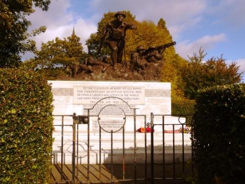 Monument Cameronians