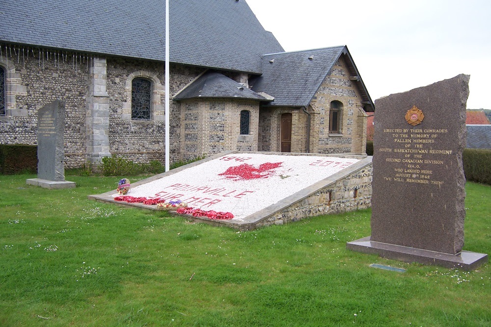 Canadees Gedenkteken Pourville-sur-Mer #1