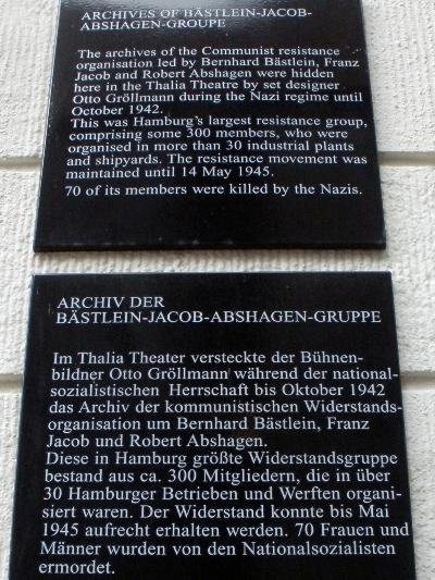 Gedenktekens Thalia Theater #2