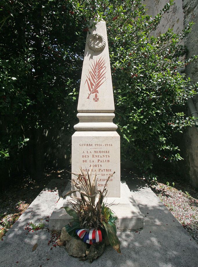 Oorlogsmonument La Palud-sur-Verdon