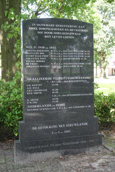 Oorlogsmonument Nieuwlande #3