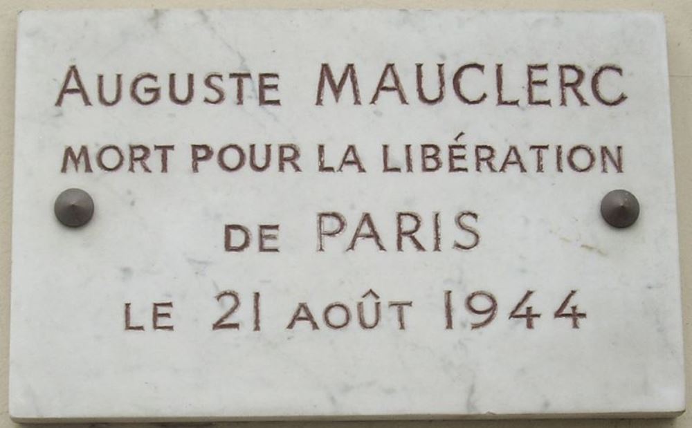 Memorial Auguste Mauclerc #1