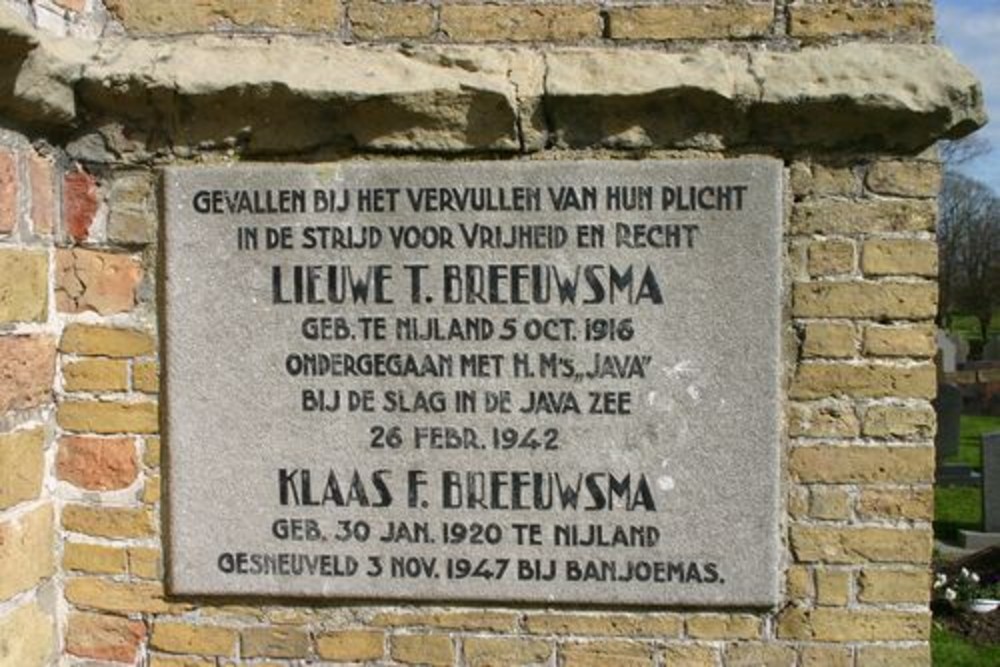 Gedenktekens Nederlands Hervormde Kerk #3