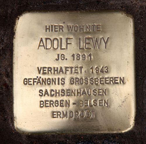 Stolperstein Pariser Straße 56 #1