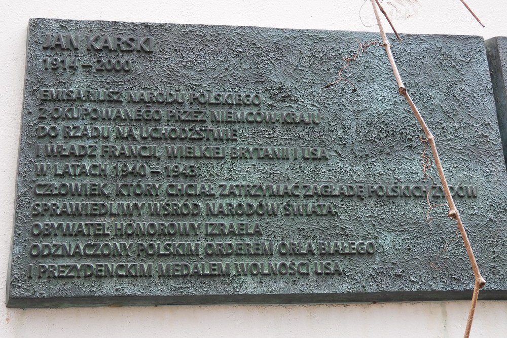 Monument Jan Karski Krakau #2