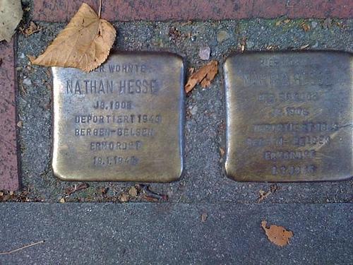 Stolpersteine Goernestrae 12 #1