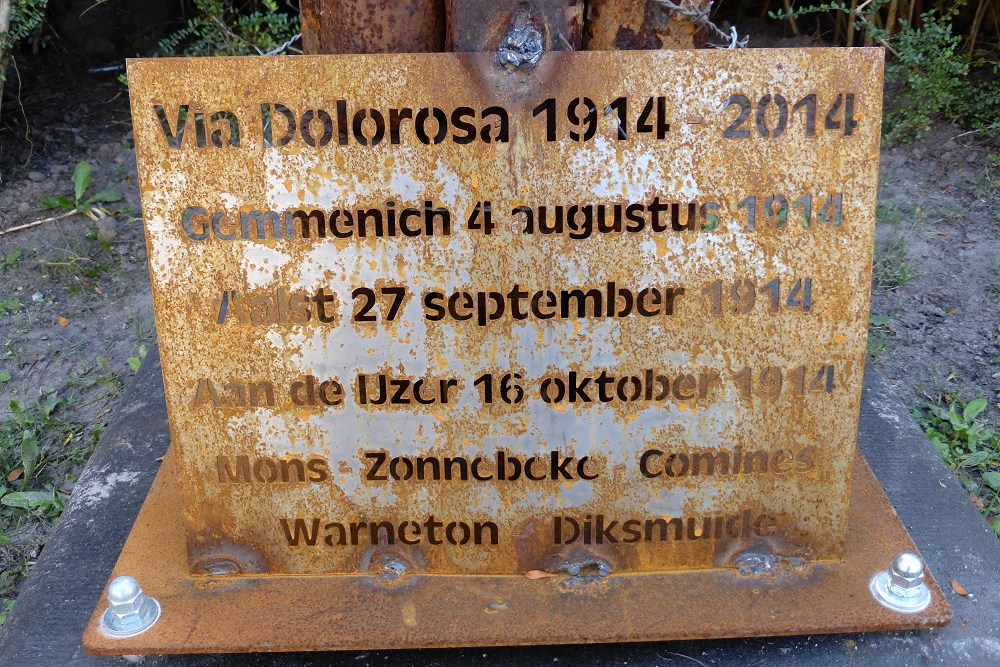 War Memorial Via Dolorosa Aalst