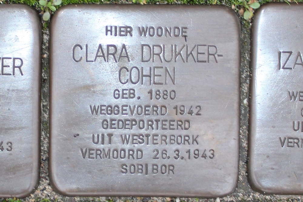 Stolpersteine Vinkenstraat 92 #3