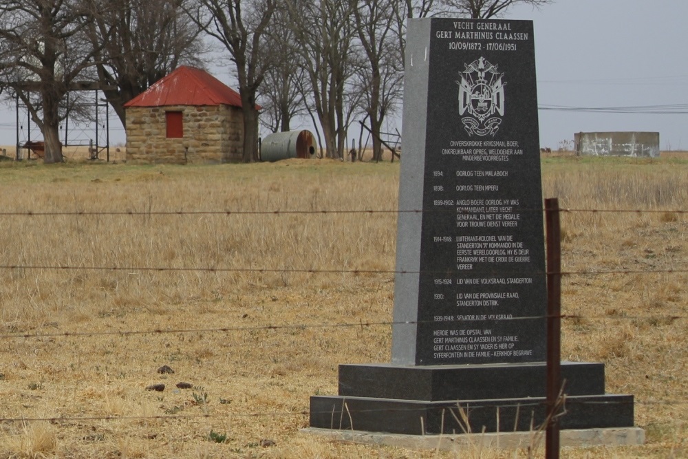 Monument Captain Surgeon Arthur Martin-Leake & Commandant Claassen #2