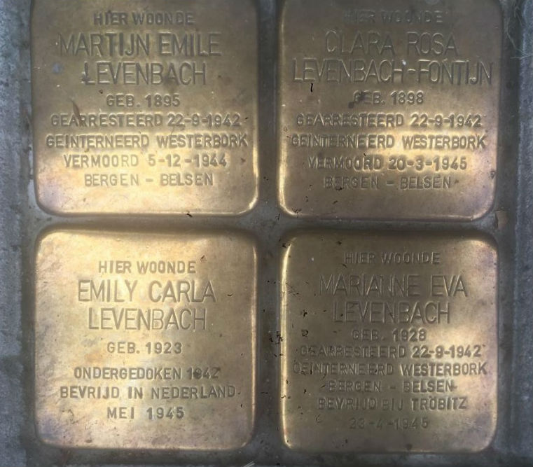 Stolpersteine Gerrit van der Veenstraat 163 #2