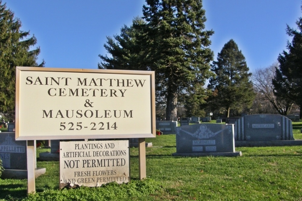American War Grave Saint Matthew Cemetery