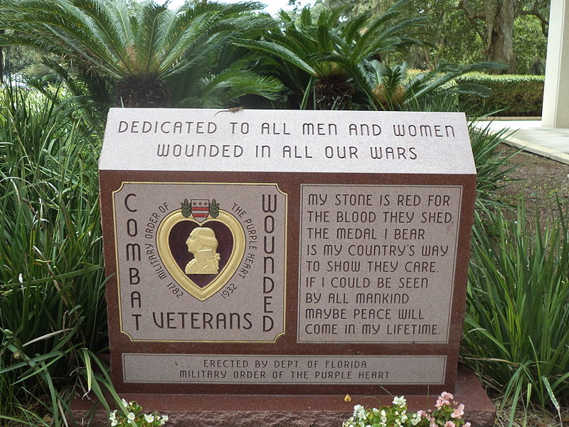 Purple Heart Monument Tallahassee #1